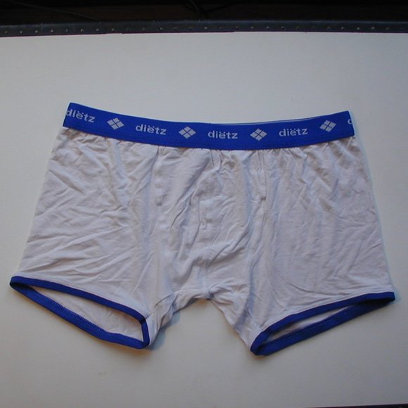 DIETZ TRUNKS - WHITE (Sz:XL) - Picture 1 of 1